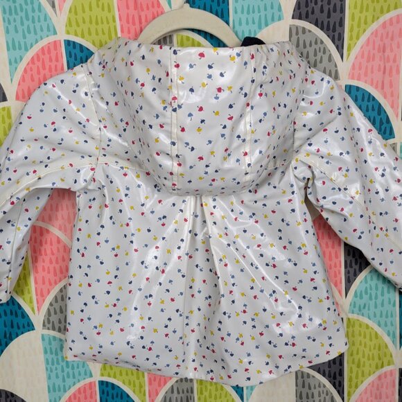 Jacadi Paris Toddler Raincoat - Umbrella Print - Size 3T - Picture 2 of 9